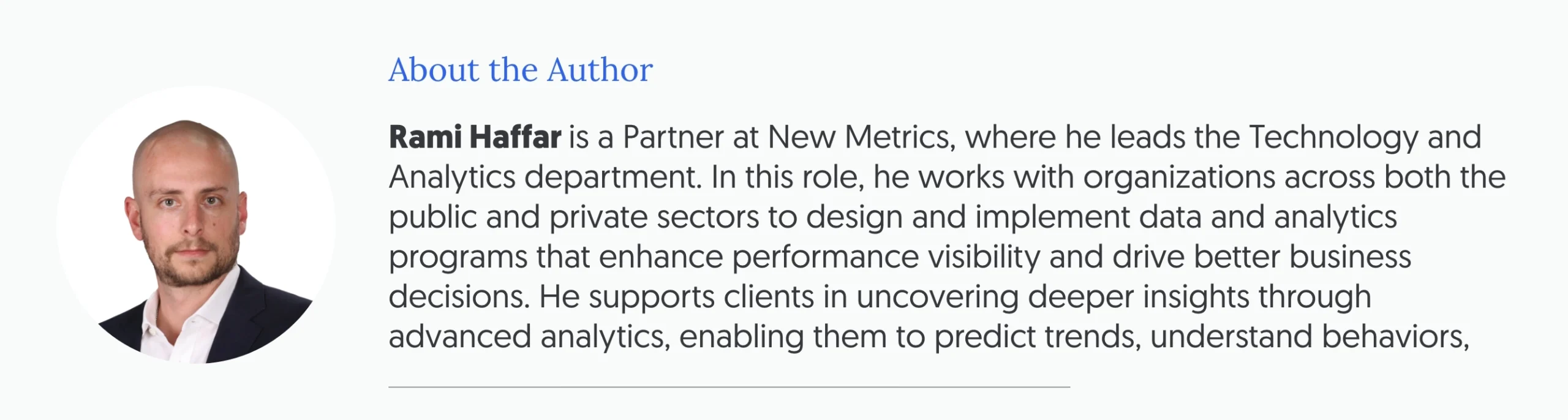 Rami Haffar-Aligning Employee Experience and Customer Experience-New Metrics
