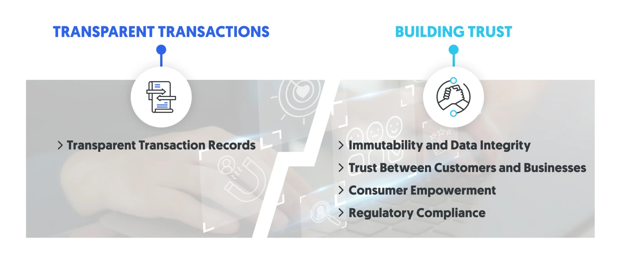 improving transparency and trust with blockchain