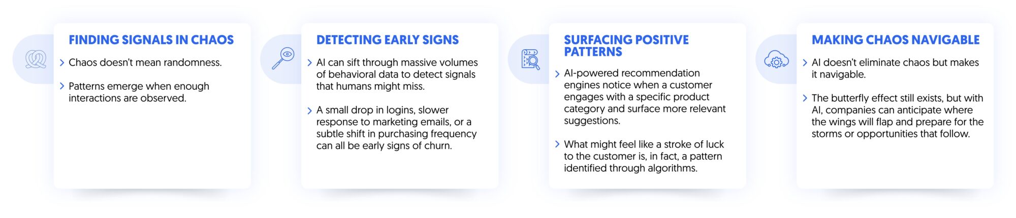 AI, chaos theory, butterfly effect, and customer experience