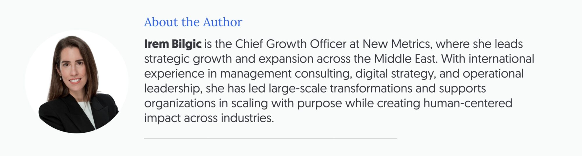 Irem Bilgiç, New Metrics, 2026 the year of compound capabilities